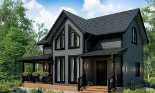 Проекты каркасных домов с террасой от 3575 рублей | Строй-Лбк